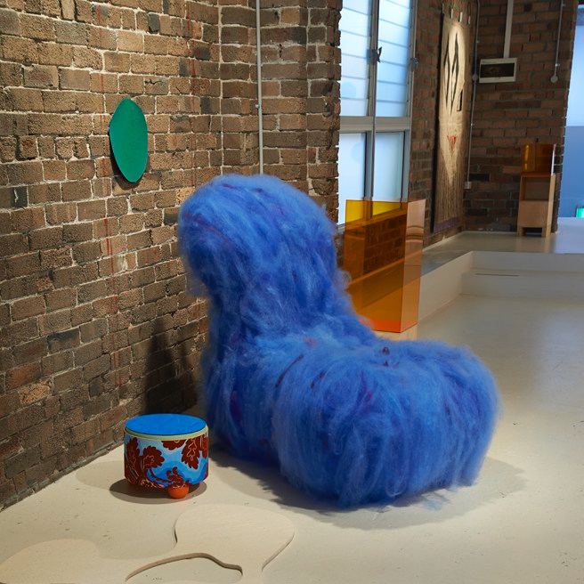 29 Blue Chair in 'Domesticated'